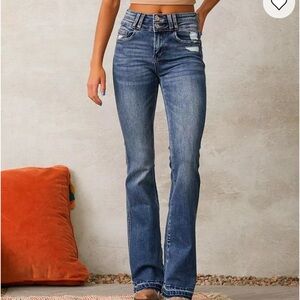 Flying Monkey High Rise Boot Jean